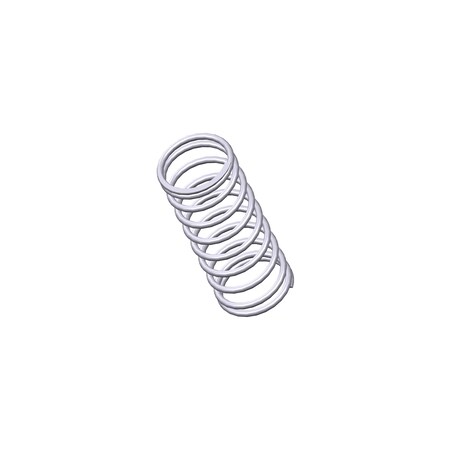 Approved Vendor Compression Spring, O= .968, L= 2.44, W= .080 R G909966770